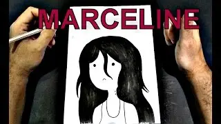 Como desenhar marceline , how to draw A MARCELINE, como dibujar A MARCELINE