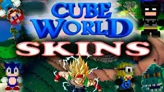 Pack de skins para CUBE WORLD