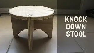 Knock Down Stool - How To Woodworking