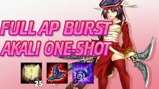 OPERATION: 1000 AP BURST AKALI - RANKED HARD CARRY - Professor Akali