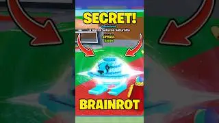 ROBLOX STEAL A BRAINROT SECRET SATURNO SATURNITA #roblox #robloxshorts #brainrot