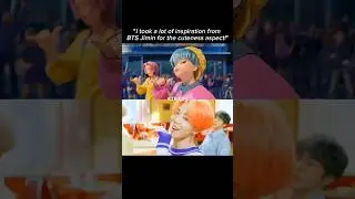 JIMIN inspired the creation and character of ''Baby Saja'' 🍭🩷🩵  overlay cr goes to asgv overlays