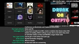 HEX Token Richard Heart gets owned then Rage Quits LIVE Drunk on Crypto Stream