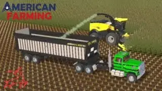 Finishing with the first field of silage harvest (finally) American Farming Dairy Farm Series 