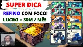 30 MILH&Otilde;ES POR M&Ecirc;S !!! - SUPER DICA - REFINO COM FOCO !!! | Albion Online