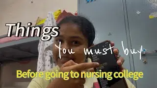 HOSTEL / COLLEGE 👩&zwj;⚕️Essentials for nursing students. Don't go without these items!!😱