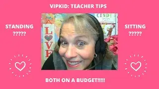 VIPKID: Standing desk on a budget