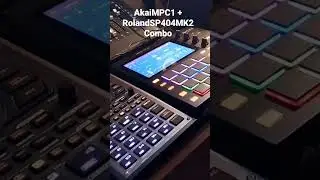 AkaiMPC1 and Roland SP404 MK 2 Performance #hiphop #roland #akai #beatmaker