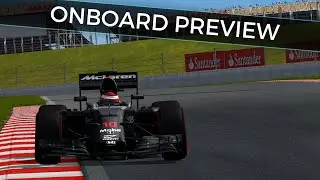 rFactor F1 2016: Spanish GP - Circuit de Catalunya onboard preview