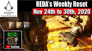 Assassins Creed Valhalla - Reda weekly reset November 24 to 30, 2020