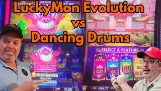 Lucky Evolutions ➡️ Dancing Drums Bonus | Slot Play at Coushatta!