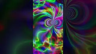 Abstract video synthesis loop 1080p 60fps 120secs 8Tel 060