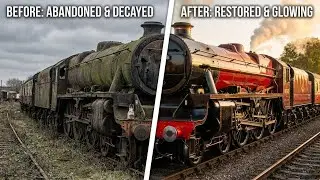 Unbelievable Restoration of an Old Train Engine &mdash; Rust to Running Beast! Deep research stories