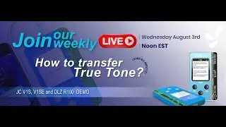 TRUE TONE LIVE DEMO, Updates, Battery Options, & iPhone 12 Series OEM Transfer! DLZ R100 and JC V1SE