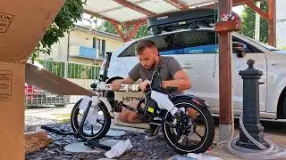 Umboxing HITWAY BK35 e-bike 🚲 