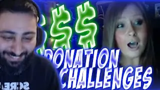 Donating Money To Streamers #2 | Donation Challenges