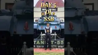 Day 5 of SSB || NDA Abhilasha || #shorts #nda #army #ssbinterview #armylover