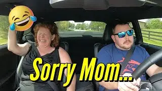 MOM REACTS TO 797HP HELLCAT REDEYE! *HILARIOUS*