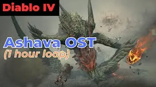 Diablo 4 Music, 1 hour - Ashava OST boss theme | D4 OST
