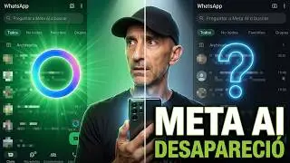 🚨META AI en WHATSAPP se ACTIVA y DESACTIVA solo en ANDROID 😱 se quita y se pone solo, va y viene