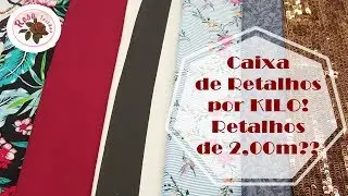 Onde comprar caixa de retalhos por Kilo com metragem de até 2.00 Metros?