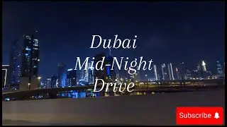 I am taking you to Dubai Midnight Drive #dubai #midnight #driving #explore