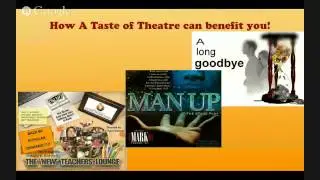 A Taste of Theater, the most important component of a successful play