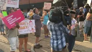 Protesters picket Sen. Pat Toomey's Town Hall