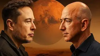 Battle for Mars: Elon Musk vs Jeff Bezos &ndash; Who Will Control the Red Planet? #mars #spacefacts