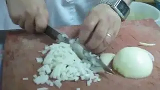 Corte en Brunoise
