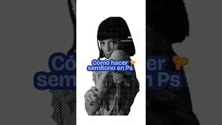 C&oacute;mo hacer semitono en Photoshop, &uacute;til para serigraf&iacute;a #tutorial #tutorialesadobephotoshop