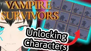 「Vampire Survivors」i wanna unlock the characters! ( There's a chicken, wtf?)