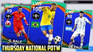 Confirmed!! Thursday National Potw 31 '22 March Worldwide Featured Players || Pes 2021 Mobile