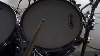 EVANS G2 on DDrum Dominion