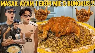 MASAK AYAM 1 EKOR MIE 5 BUNGKUS LUDES‼️Yogafamilly