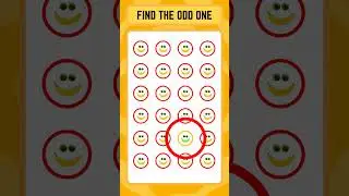 Guess the Odd Emoji - Only for Sharp Eyes