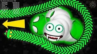 Worms Zone &reg; 1.6M + Scores Top 01 Best Slither Snake Noob Pro Hacker Troll 2020