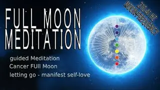 Full Moon Meditation 2022 January Cancer guided full moon meditation Wolf Moon manifestation