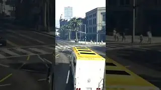 GTA 5 Heavy Vehicle Brakes are INSANE! 🚛💥 #gta5 #shorts #physics