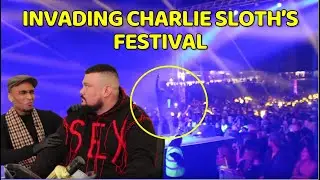 Unknown P Invades Charlie Sloth's Festival!
