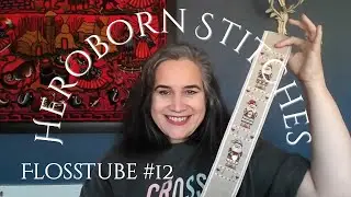 FlossTube 12 | Cross Stitch Finished Objects, WIPs, Haul (for real) and My 2026 Stitching Goals