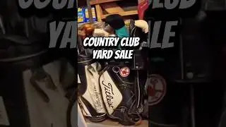 Golf country club yard sales getting golf clubs deals #golf #golfclub #titleist #taylormade