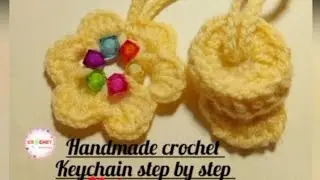 Wow crochet Keychain #crochet #knittig #diy #crochetcrafts #handmade 