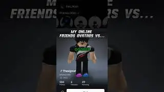 Online friends Vs irl friends 😔 #roblox #robloxfriends #robloxedit #edit #trend