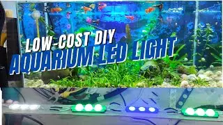 HOW TO MAKE Low-cost DIY Aquarium Led Light ( Tagalog)