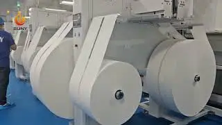Wet wipes machine on site feedback  Efficient moist toilet tissue production solution