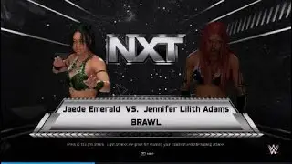WWE 2K25 Brawl *HARDCORE* - Jaede Emerald vs Jennifer Lilith Adams