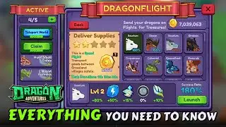Dragonflight Missions in Roblox Dragon Adventures - Upcoming Update