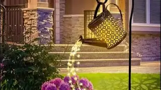 Solar Watering Can Light @shopatronics