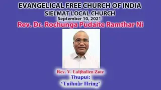 'Tuihnar Hring' by Rev. V. Lalțhalien Zote